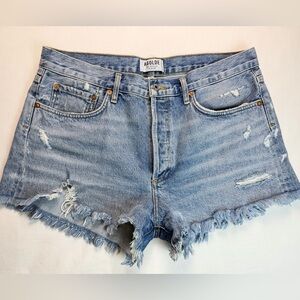 AGOLDE Parker Vintage Denim Cutoff Short Size 30